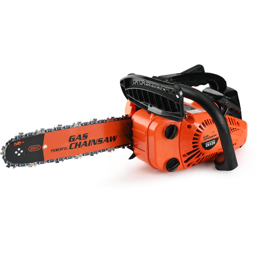 25.4cc Gas Chainsaw with 12 Inch Bar for Branch Cutting & Garden Pruning - Chainsawdeck - Chainsawdeck
