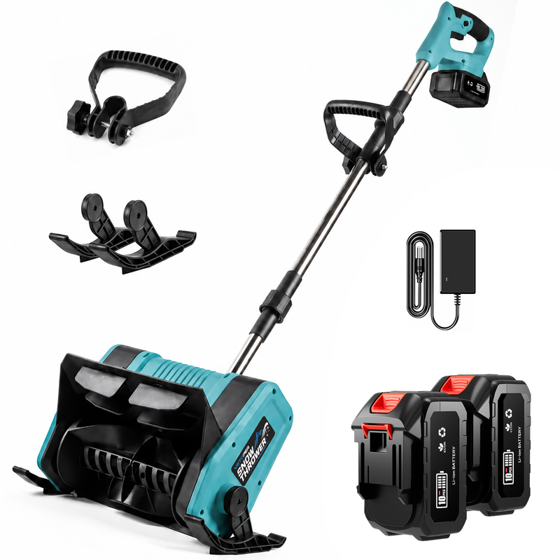 Vetoper 12 in 20V Battery Powered Snow Shovel, Ideal Snow Thrower for Driveways, Sidewalks & Porches