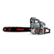 62cc Gas Chainsaw with 20 Inch Bar for Firewood Cutting & Farm Work - DEREAL - Chainsawdeck