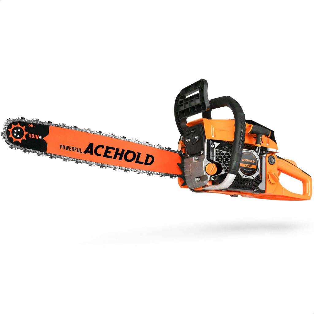 63cc Gas Chainsaw 20 Inch 2.1kW for Firewood Cutting, Farm Work