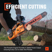 63cc Gas Chainsaw with 20 Inch Bar for Firewood Cutting & Farm Use - ACEHOLD - Chainsawdeck