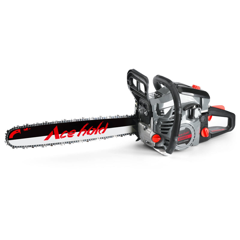 63cc Gas Chainsaw with 20 Inch Bar for Firewood Cutting & Tree Trimming - ACEHOLD - Chainsawdeck