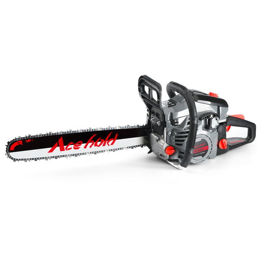 63cc Gas Chainsaw with 20 Inch Bar for Firewood Cutting & Tree Trimming - ACEHOLD - Chainsawdeck