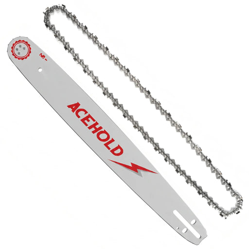 ACEHOLD 20 inch bar and chain combo Type 2 .325 pitch .058 gauge 76DL