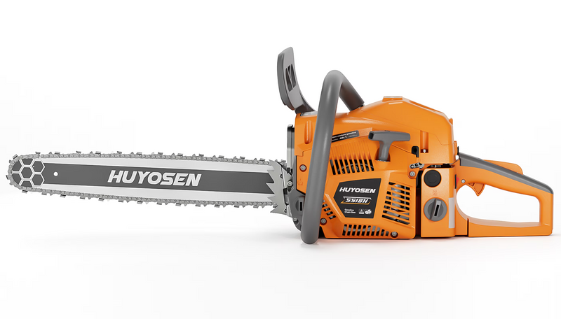 Gas Chainsaw 2-Stroke 3HP 9000RPM 20in. Professional Gas Powered Chainsaw for Trees/Farm/Garden