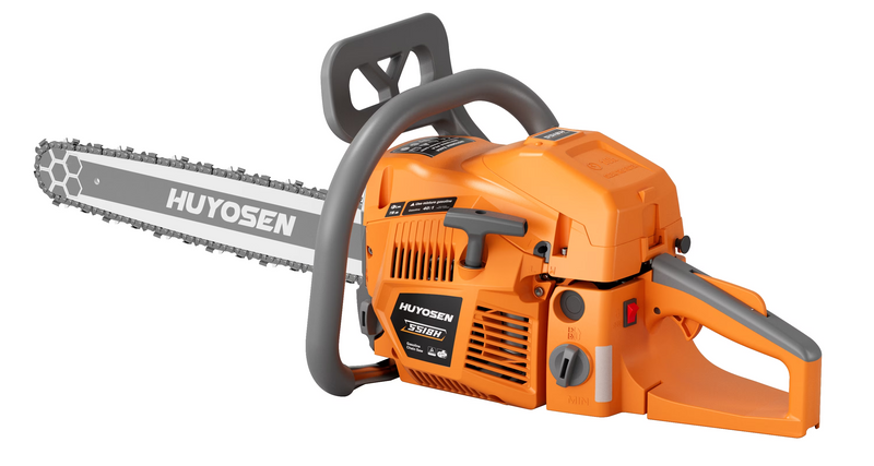 Gas Chainsaw 20-inch 54.6CC 3HP 5518H 2-Cycle Petrol Powered Chain Saws for Trees and Wood Cutting